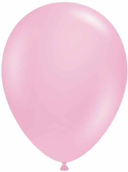 TUFTEX 11-Inch Standard Pink Latex Balloons, 100 Count