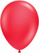 TUFTEX 5-Inch Standard Red Latex Balloons, 50 Count