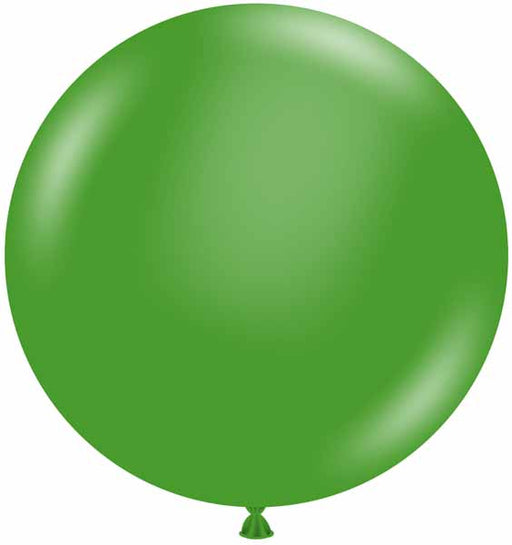 TUFTEX 36-Inch Standard Green Latex Balloons, 2 Pack