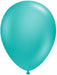 TUFTEX 17-Inch Teal Latex Balloons, 50 Count