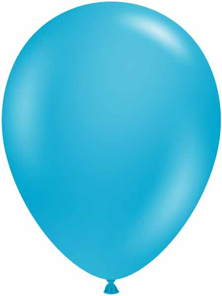 TUFTEX 11-Inch Turquoise Latex Balloons, 100 Count