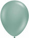 TUFTEX 17-Inch Willow Green Latex Balloons, 50 Count