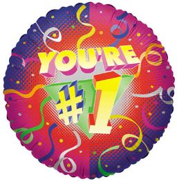 You're Number One 18-Inch Balloon