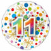Number 11 Foil Balloon, 18 Inch