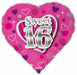 Sweet 16 Heart Foil Balloon, 18 Inch