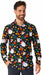 Suitmeister Men's Santa & Elves Christmas Shirt, Large