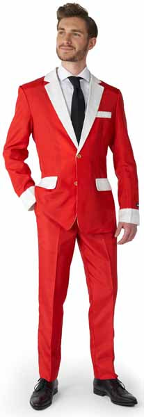 Suitmeister Men's Santa Faux Fur Costume, X-Large