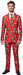 Suitmeister Men's Trees & Red Stars Christmas Suit, XX-Large