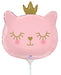 Cat Princess 14-Inch Mini Shape Foil Balloon