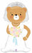 Linky Bride Bear 43" Foil Balloon
