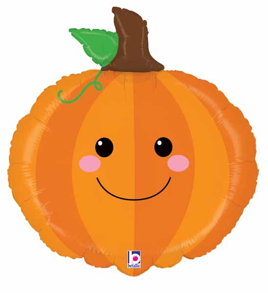Pumpkin Produce Pal 29-Inch Foil Balloon