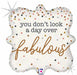 Fabulous Confetti 18 Inch Holographic Foil Balloon