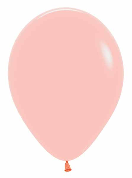 Pastel Matte Melon 5-Inch Latex Balloons, 100 Count