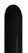 Sempertex 160 Black Twisting Balloons, 50 Pack