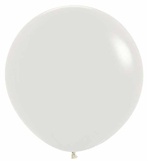 Sempertex 24-Inch Pastel Dusk Cream Latex Balloons, 10 Count