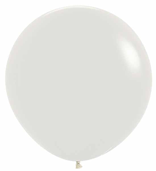 Sempertex 24-Inch Pastel Dusk Cream Latex Balloons, 10 Count
