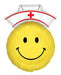 Smiley Nurse 28-Inch Shaped Foil Balloon