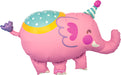 Prima Pink Circus Elephant Foil Balloon, 39 Inch