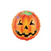 Halloween Playful Pumpkin Flat Foil Balloon - 18"