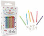 Birthday Cake Candles with Holders