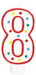 5-Inch Number 8 Birthday Candle