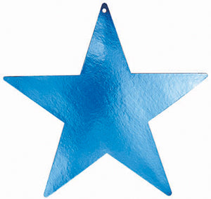 Assorted Foil Star Decorations, 20 Count