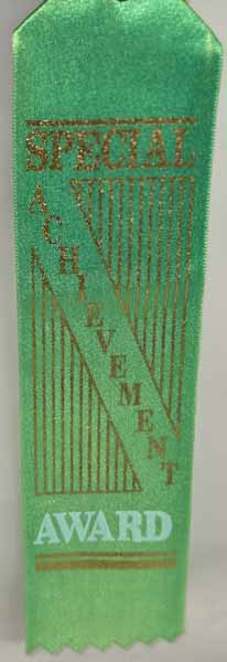 Special Achievement Award Ribbon