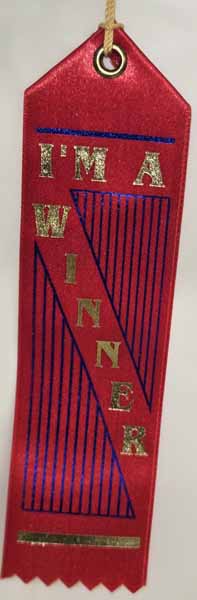 I'm a Winner Recognition Ribbon