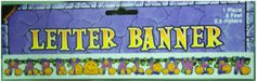 Halloween Smiles Letter Banner