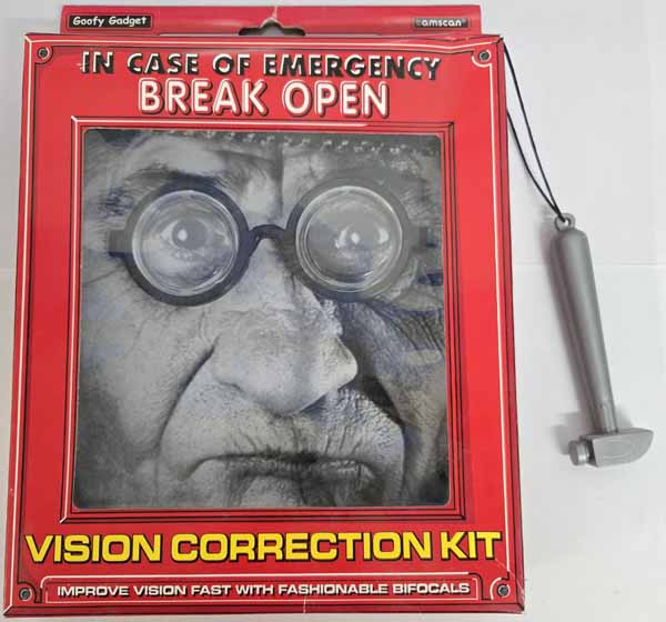 Emergency Vision Correction Kit Adult Birthday Gag Gift