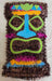 Deluxe Tiki Tinsel Decoration, 18 x 11 Inches