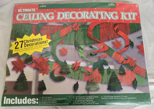 Christmas Ceiling Decoration Kit