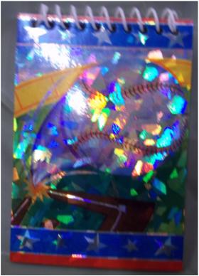 Home Run Baseball Notepad