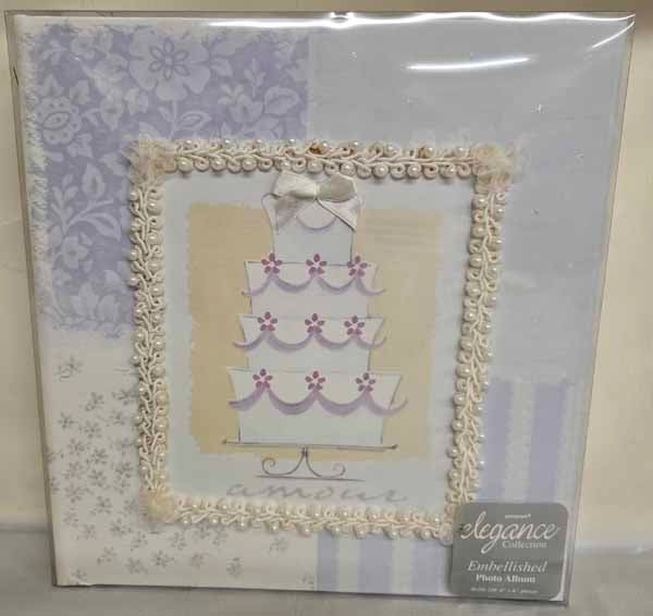 Powder Blue Embellished 2-Up Photo Album