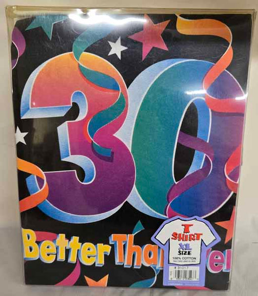 Birthday Pizazz 30th Birthday T-Shirt, XL