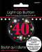 40th Birthday Flashing Button