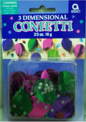 Balloons 3D Confetti Mix