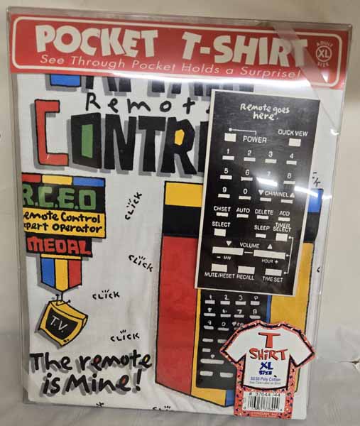 Captain Remote T-Shirt, XL