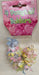 Hula Girl Ponytail Holders, 4 Pack