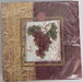 Vineyard Grapes Luncheon Napkins, 16 Count