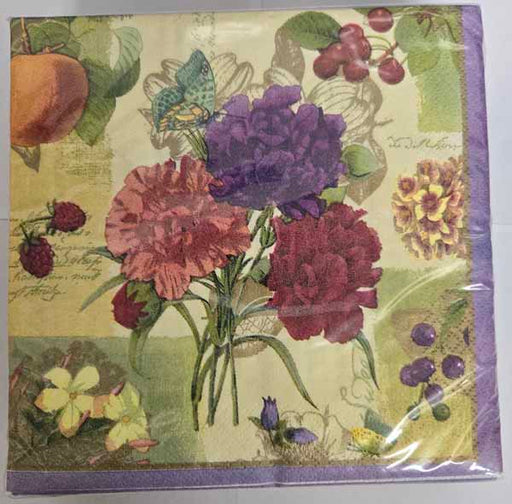 Le Jardin Luncheon Napkins, 16 Count