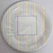 Baby Soft Stripes 9-Inch Plates, 8 Count
