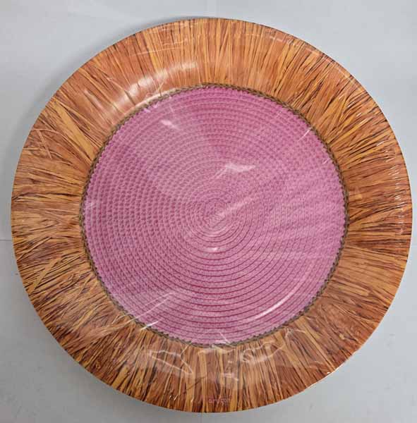Warm Weave 10.5-Inch Plates, 8 Count