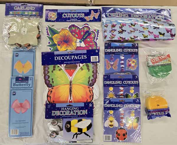 Summer Party Decoration Kit, 22 Pieces