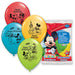 Mickey Mouse Birthday Balloons (6/Pk)