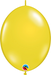 Qualatex QuickLink Citrine Yellow 12" Latex Balloons (50/Pk)