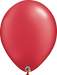 Qualatex Pearl Ruby Red 16″ Latex Balloons