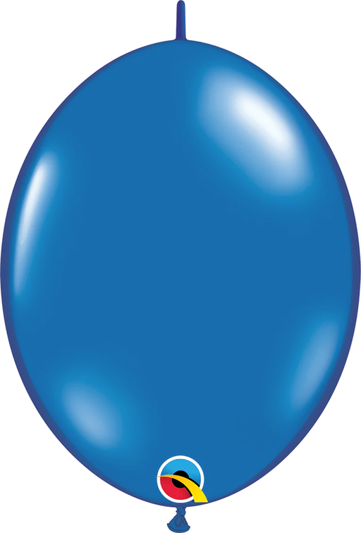 Qualatex QuickLink Sapphire Blue 12" Latex Balloons (50/Pk)