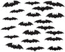 Assorted Bat Silhouettes Halloween Decorations, 20 Count