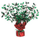 Holly & Berry Gleam Burst Christmas Centerpiece, 15 Inch